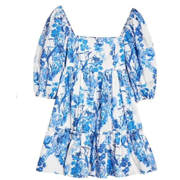 cara cara blue and white dress Mini Dress Cara | Blue | XS